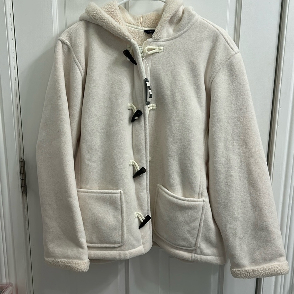 Lands End Winter Jacket/ Coat Full Zip